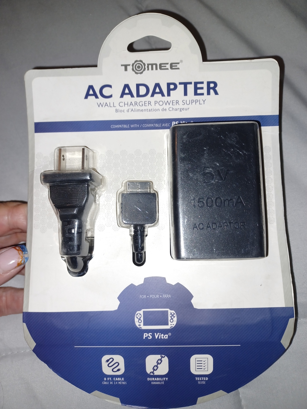 Tomee AC Adapter (wall charger and power supply) designed for the Sony PlayStati